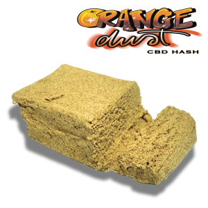 ORANGE DUST CBD Dry Hash – hashish di canapa legale | Ganja Italia